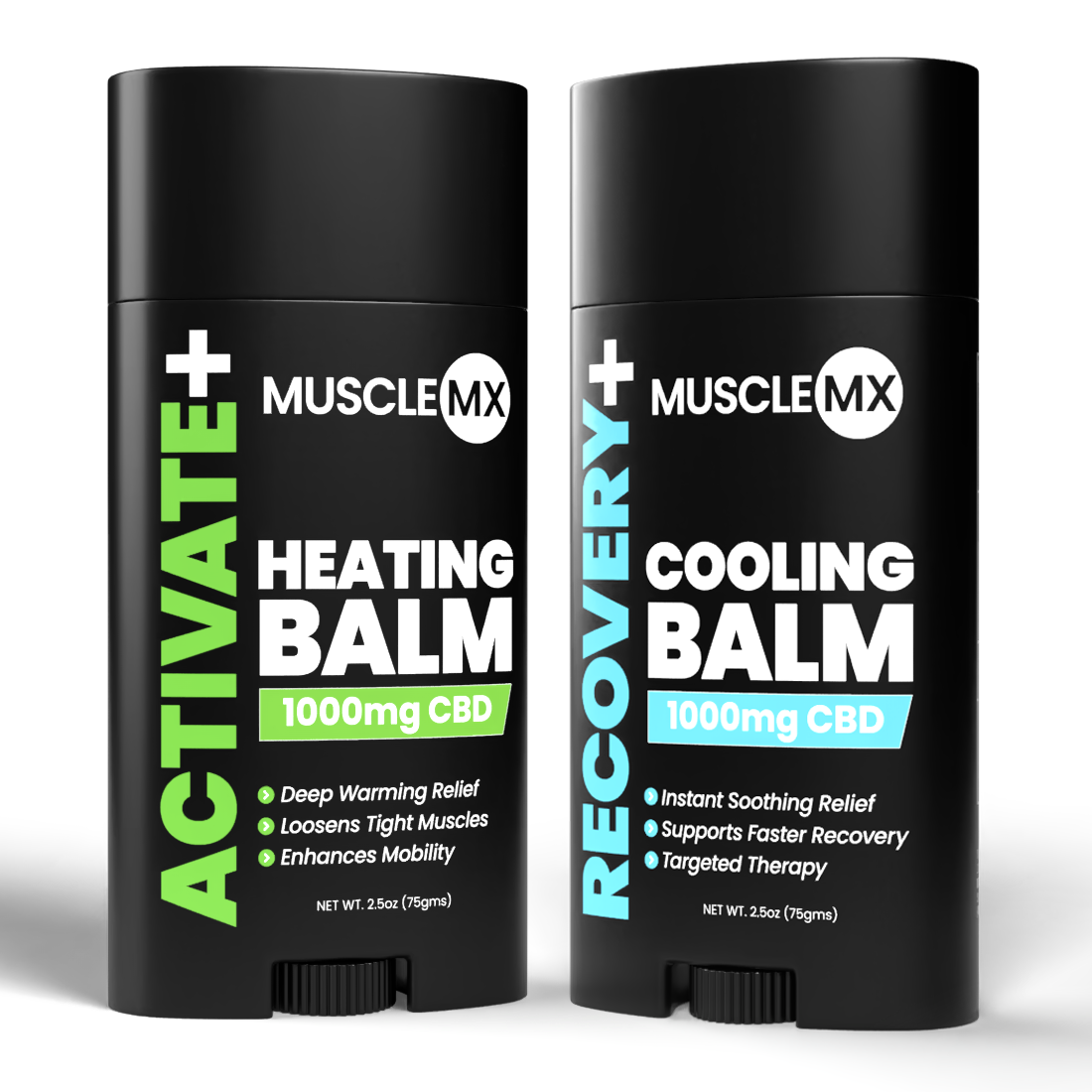 Heating & Cooling CBD Balm Bundle
